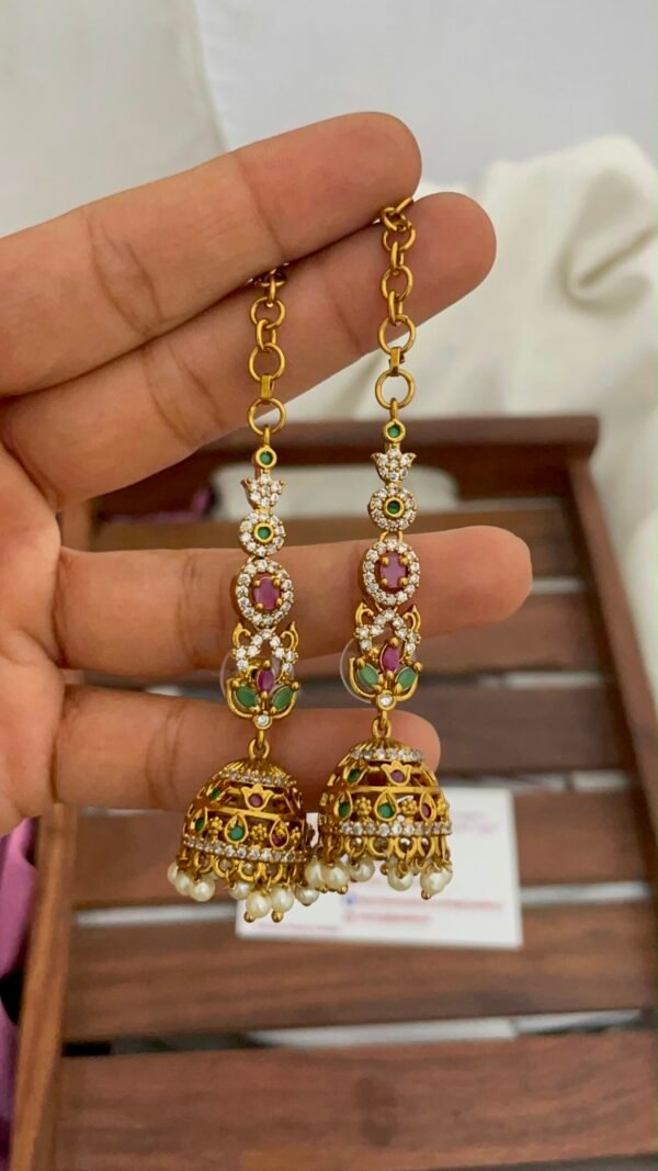 f8b6e6bc-5744-4b4d-a62a-272f87b3454f Cz jhumki stud