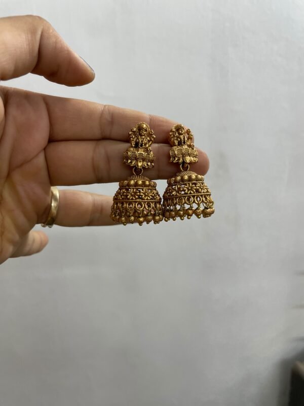 Baby pink earrings
