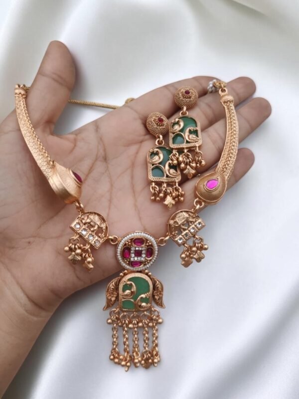 Rajwadi necklace set