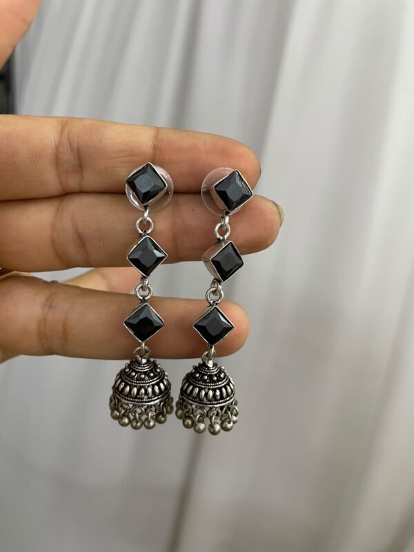 Baby pink earrings
