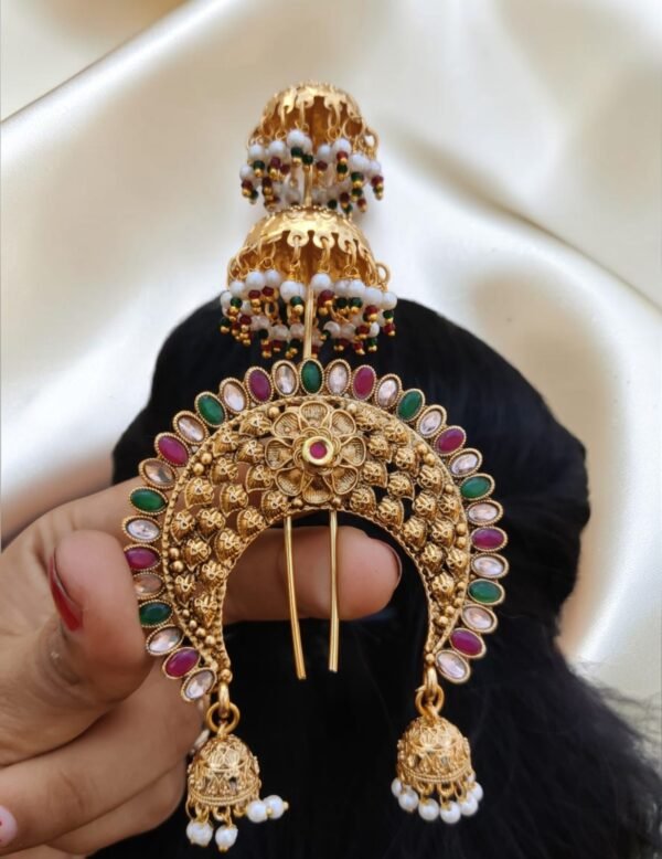 Hair jada kempu Marathi style