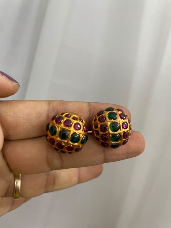 Baby pink earrings