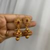 Baby pink earrings