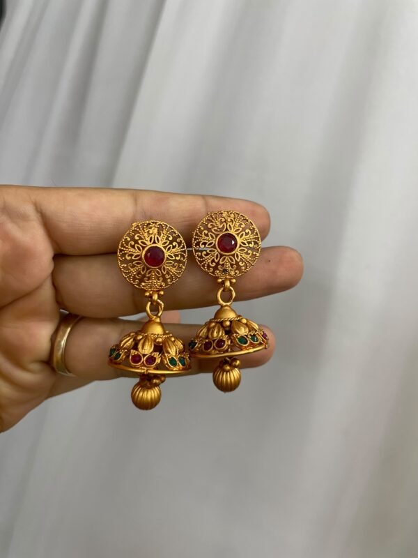 Baby pink earrings