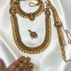 Heavy Kasumalai semi bridal set