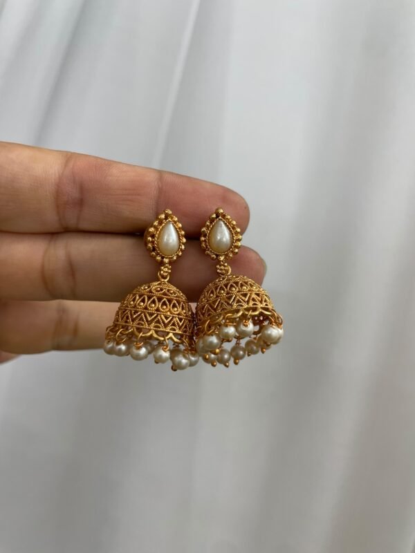 Baby pink earrings