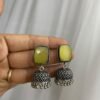 Baby pink earrings