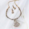 Peacock necklace set