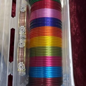 Changeable bangles set of 6-12 colors