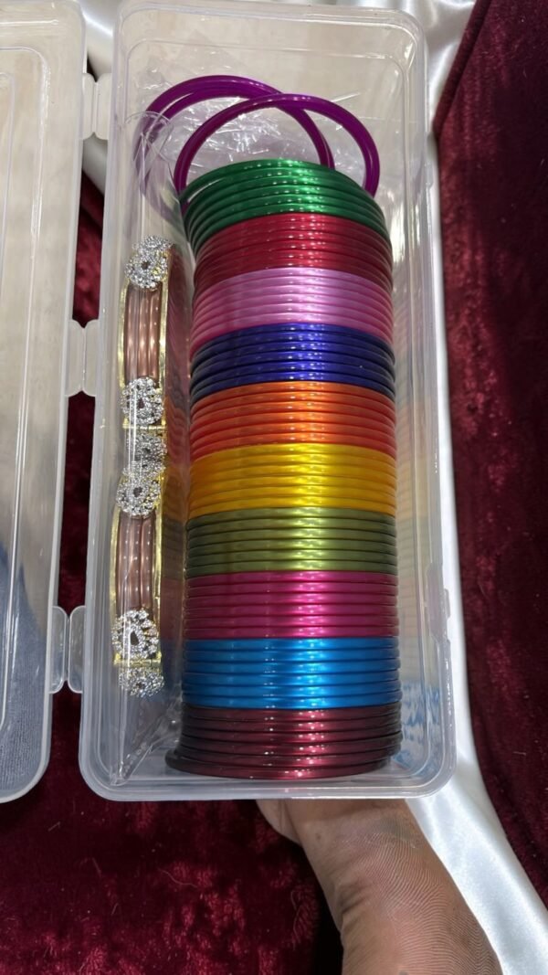 Changeable bangles set of 6-12 colors