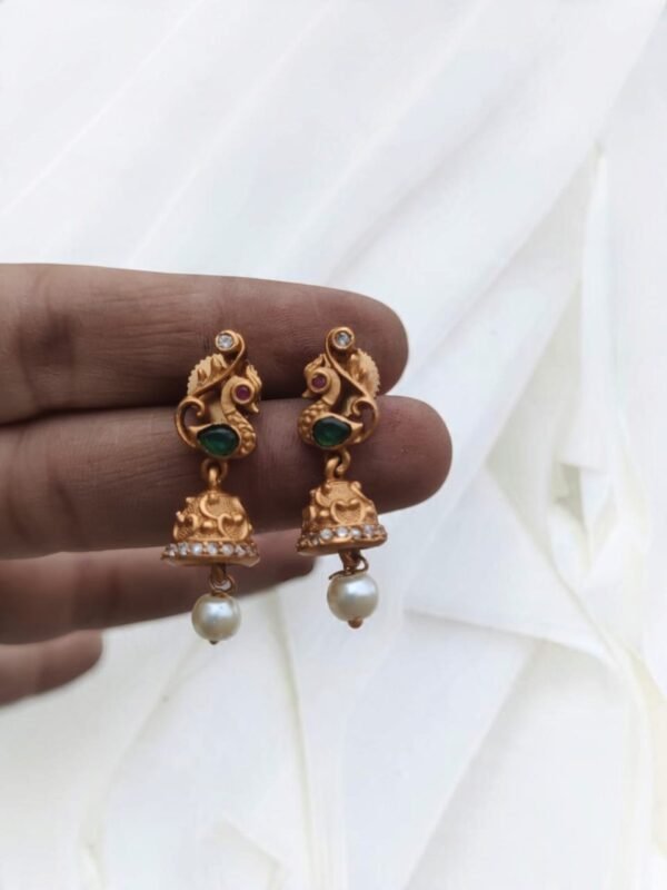Mini cz Earrings jhumki