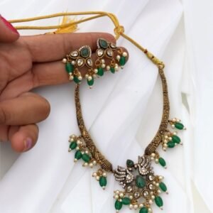 IMG_0340-Photoroom-Photoroom Green Victorian necklace set