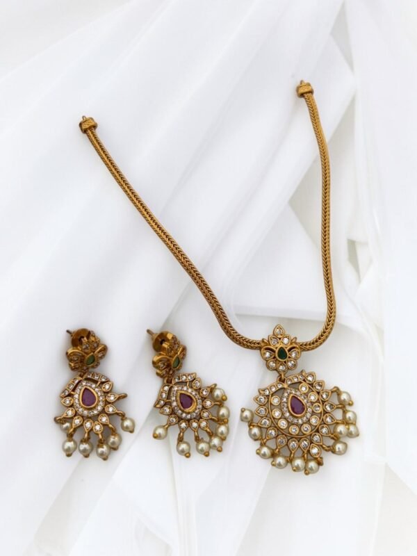 Premium high necklace set