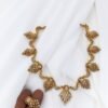 Cz Golden necklace set