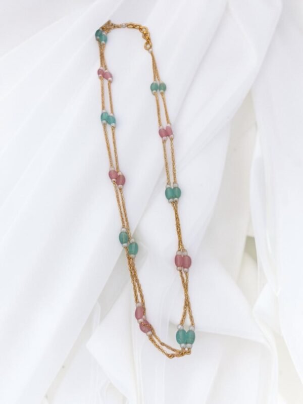 Two layer Pearl chain new design