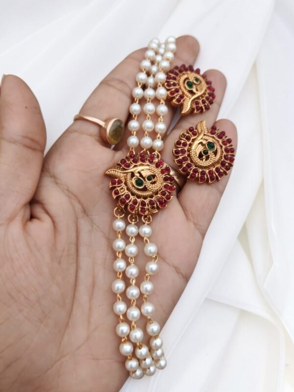 Pearl choker set 2