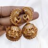 IMG_9948-Photoroom Premium elephant lakshmi white stone jhumki