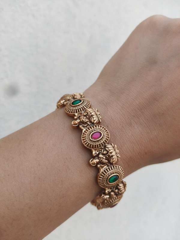 Lakshmi antique bangles set of 2
