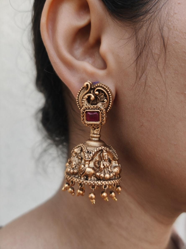 Photoroom_20261003_165643 Lakshmi with stone jhumki