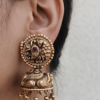 Big peacock jhumki