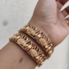Lakshmi antique bangles set of 2