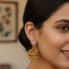 Photoroom_20261024_152706 Pink matte jhumki2