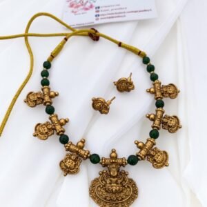 Photoroom_20261028_141721 Temple necklace green beads set