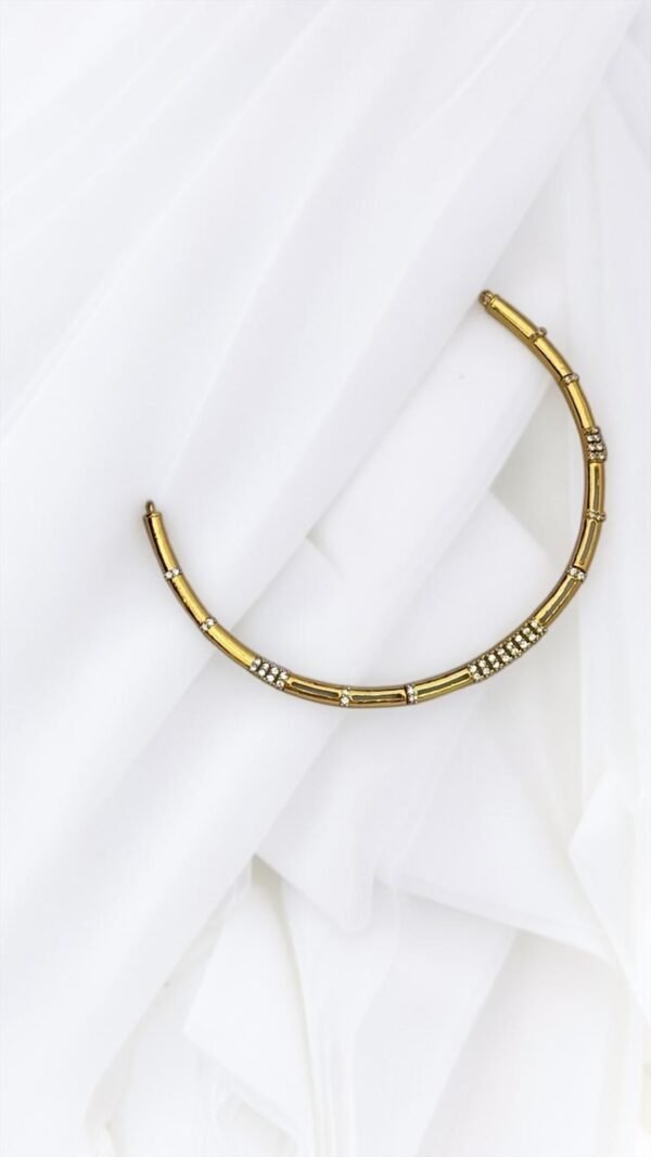 Hasli plain choker necklace