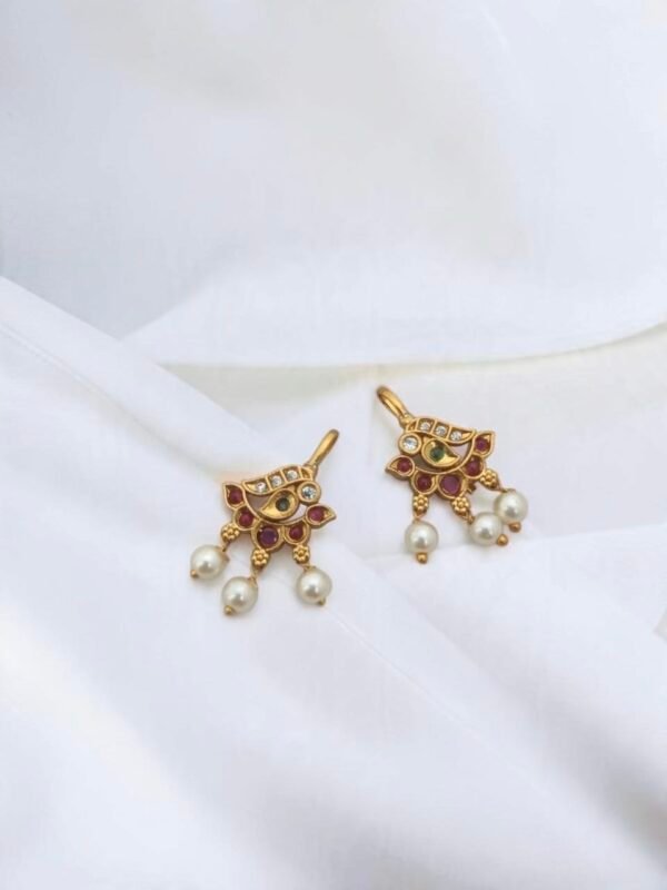 a515db98-8aef-40b6-8a60-a093e652d77f Peacock bugadi earrings