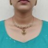 Temple Pearl choker set