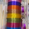 Changeable bangles set of 6-12 colors