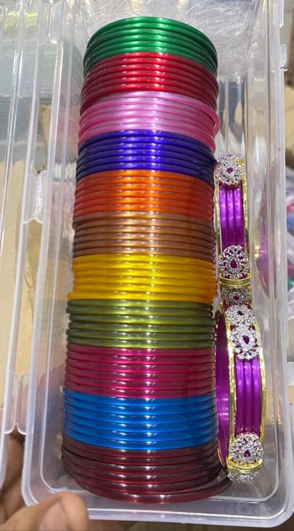 Changeable bangles set of 6-12 colors